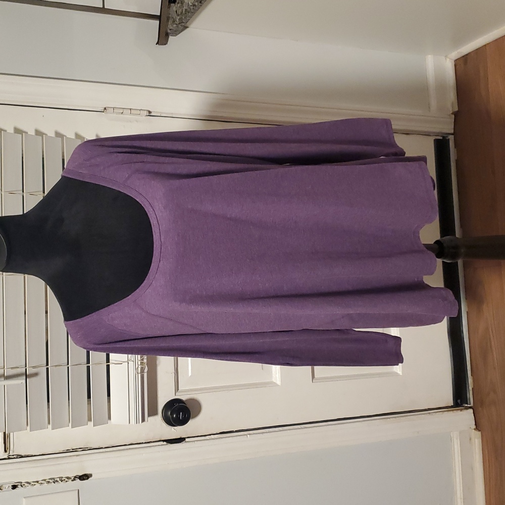 Z By Zella Purple Long Sleeve Top